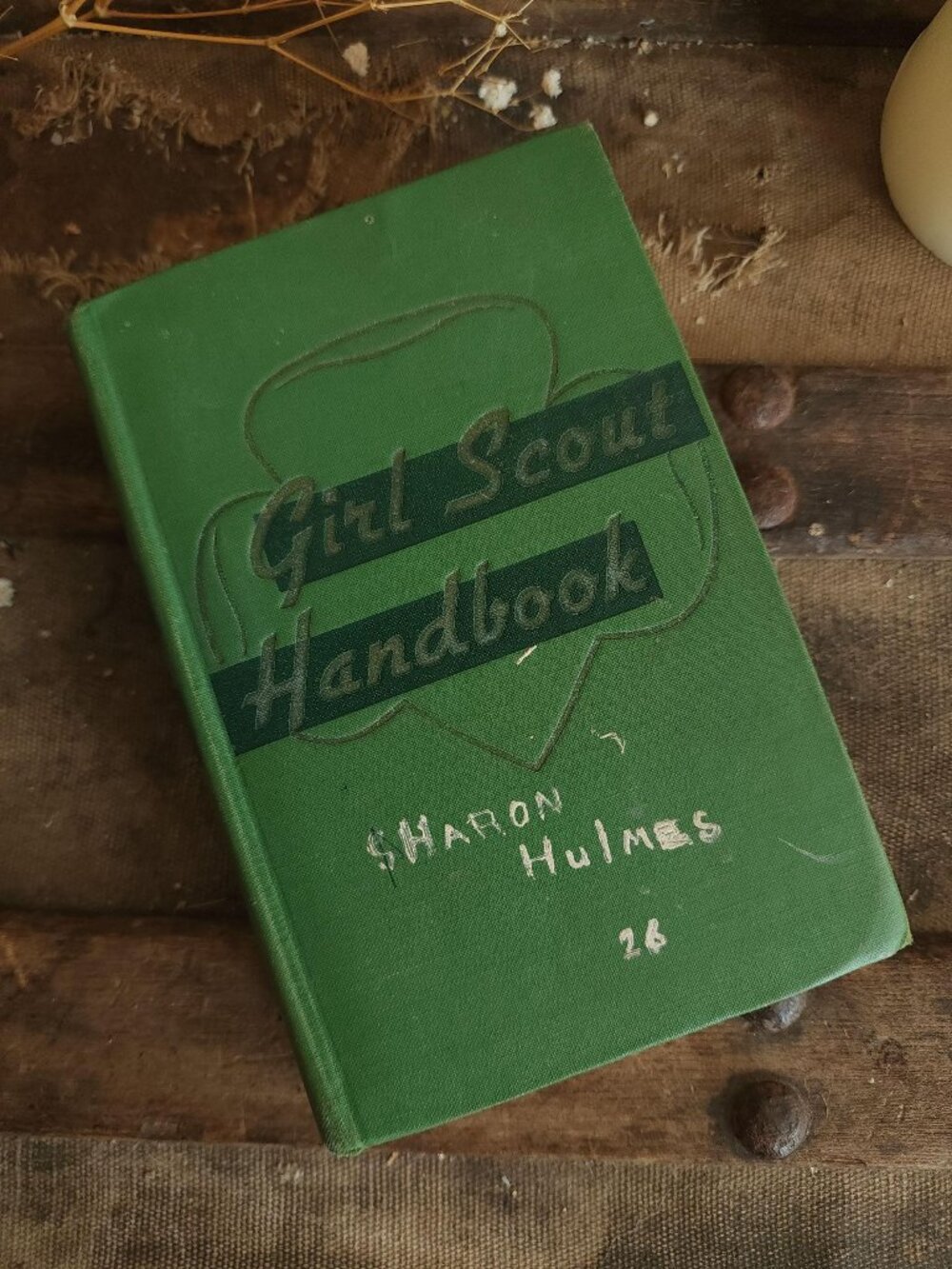 Vintage 1950s Book, "Girl Scout Handbook, Intermediate Program", Scouting Epheme